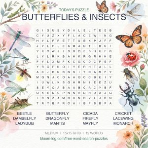 Butterflies & Insects